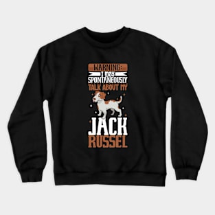 Jack Russel Terrier lover Crewneck Sweatshirt